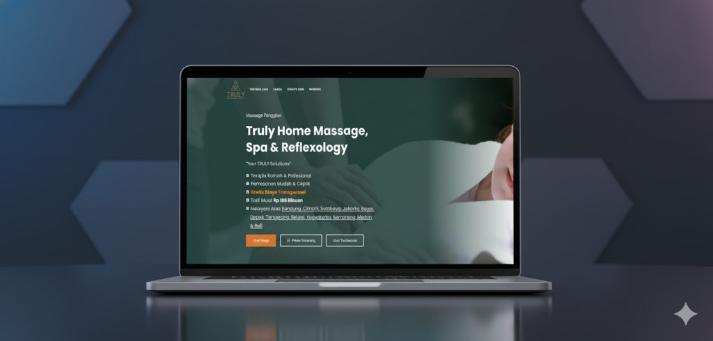 Proyek Truly Home Massage untuk Truly Home Massage
